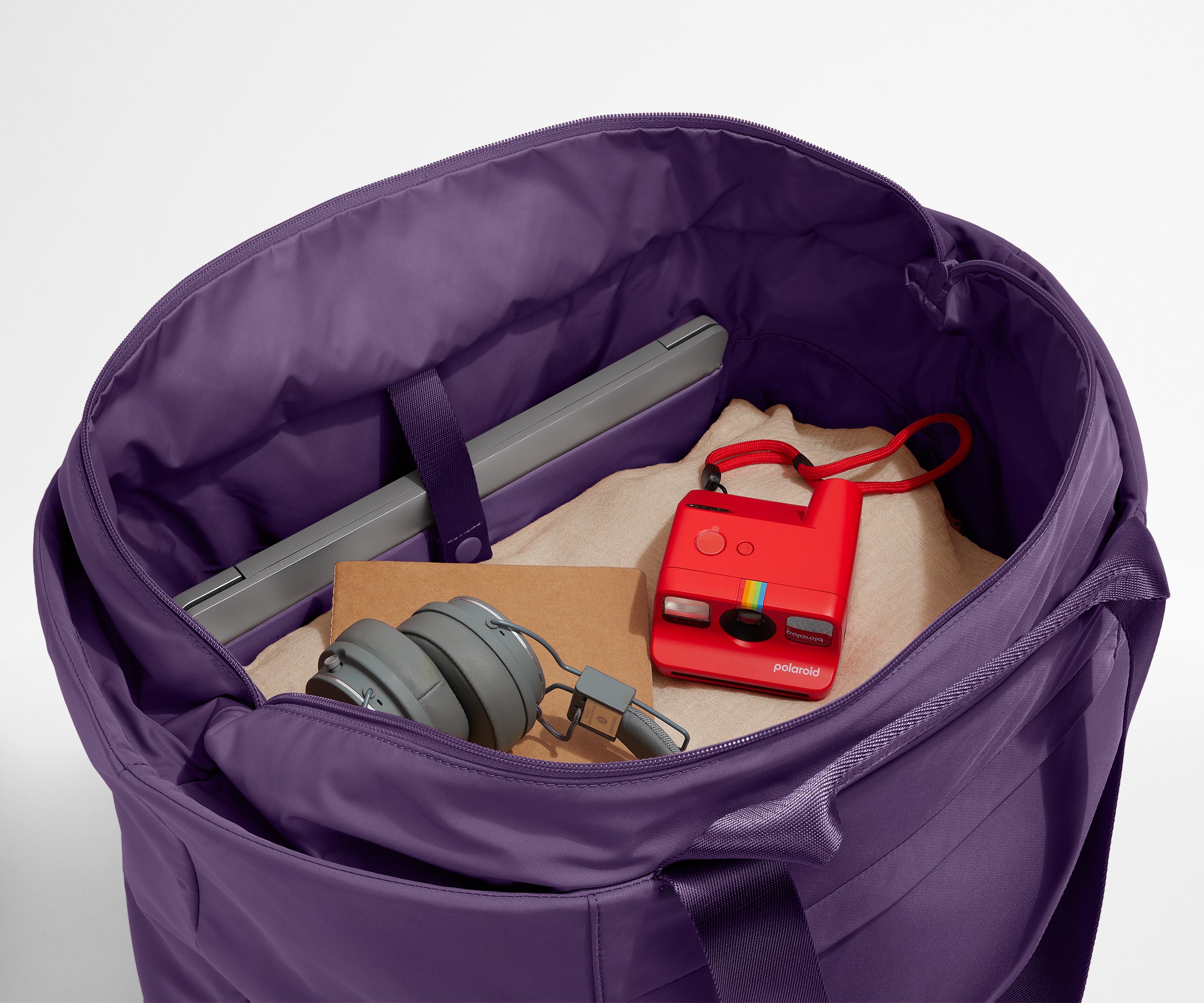 Large Featherlight Tote in Misty Purple