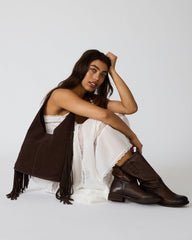 RUBEN BOOT & AUTUMN FRINGE BAG BUNDLE