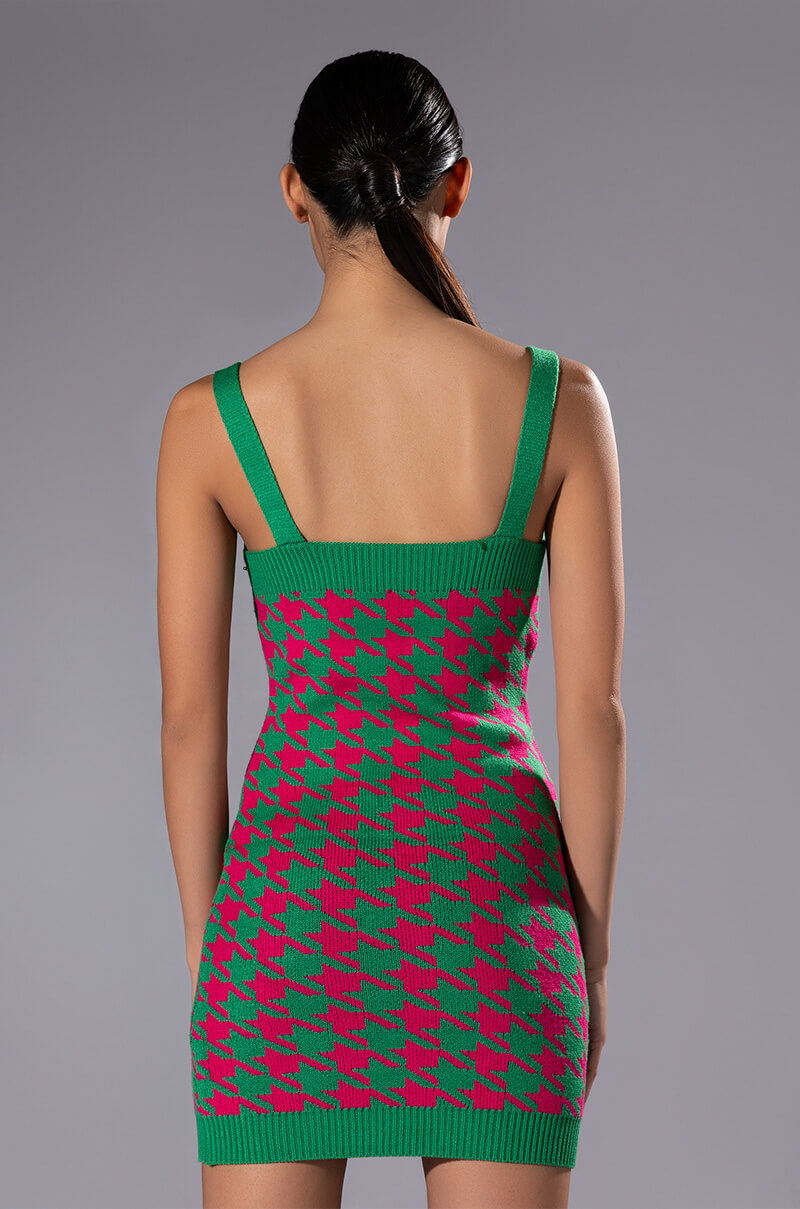 HIGHER LOVE KNIT MINI DRESS