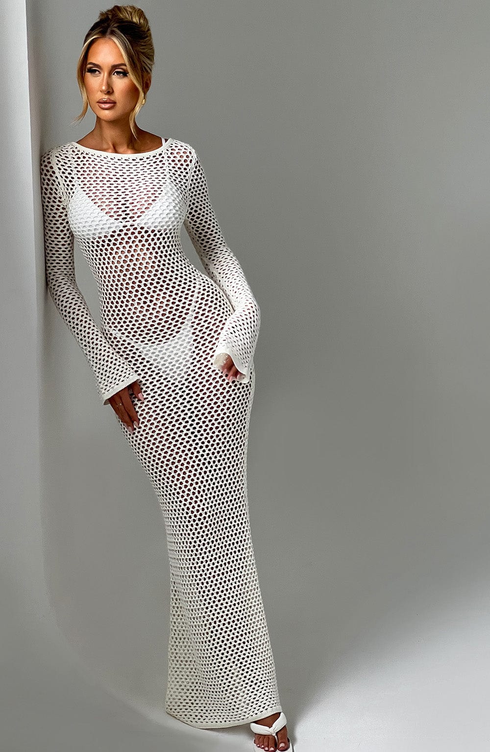 Moana Maxi Dress - White Dress Babyboo Fashion Premium Exclusive Design