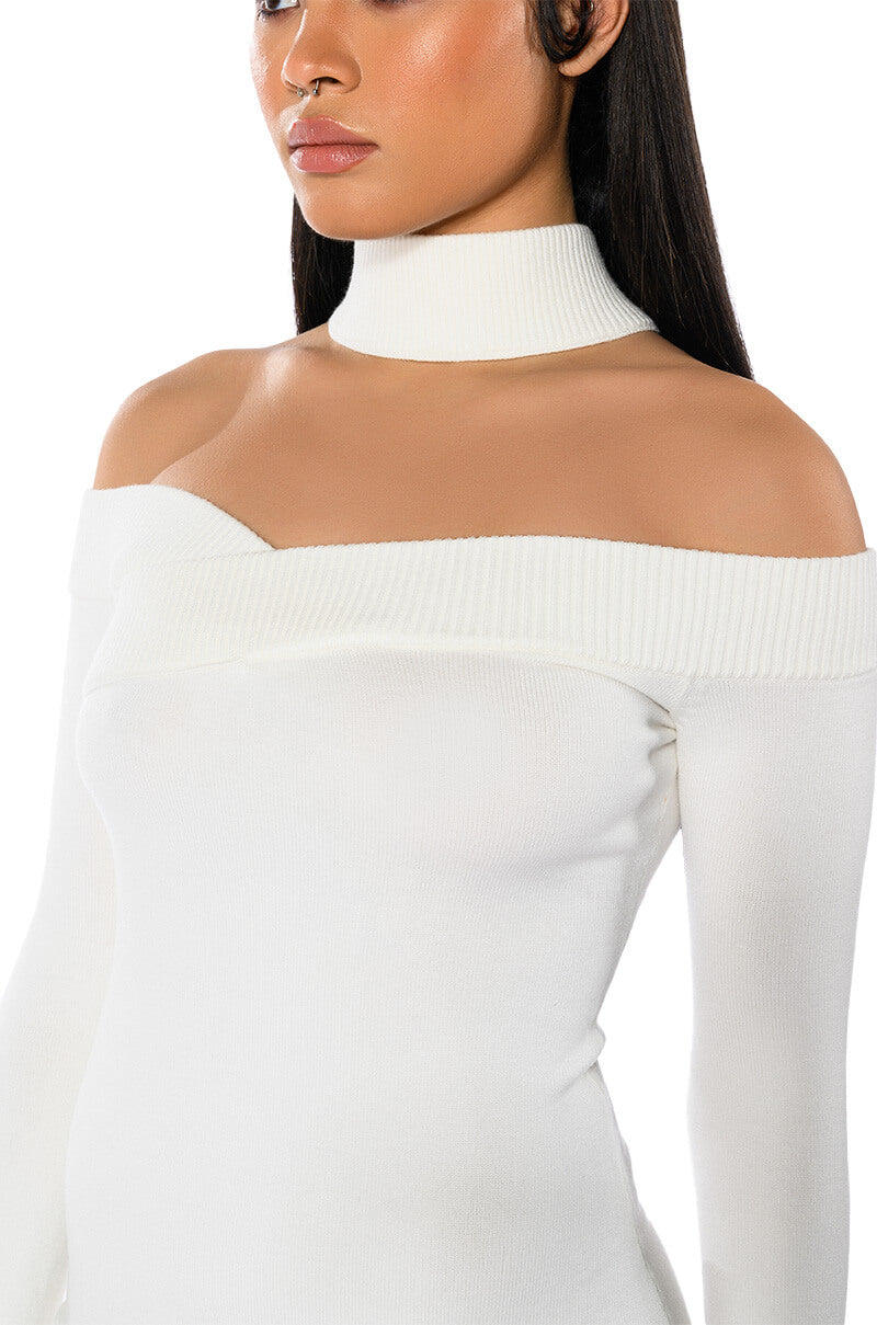 NEXT LEVEL V NECK KNIT MAXI DRESS