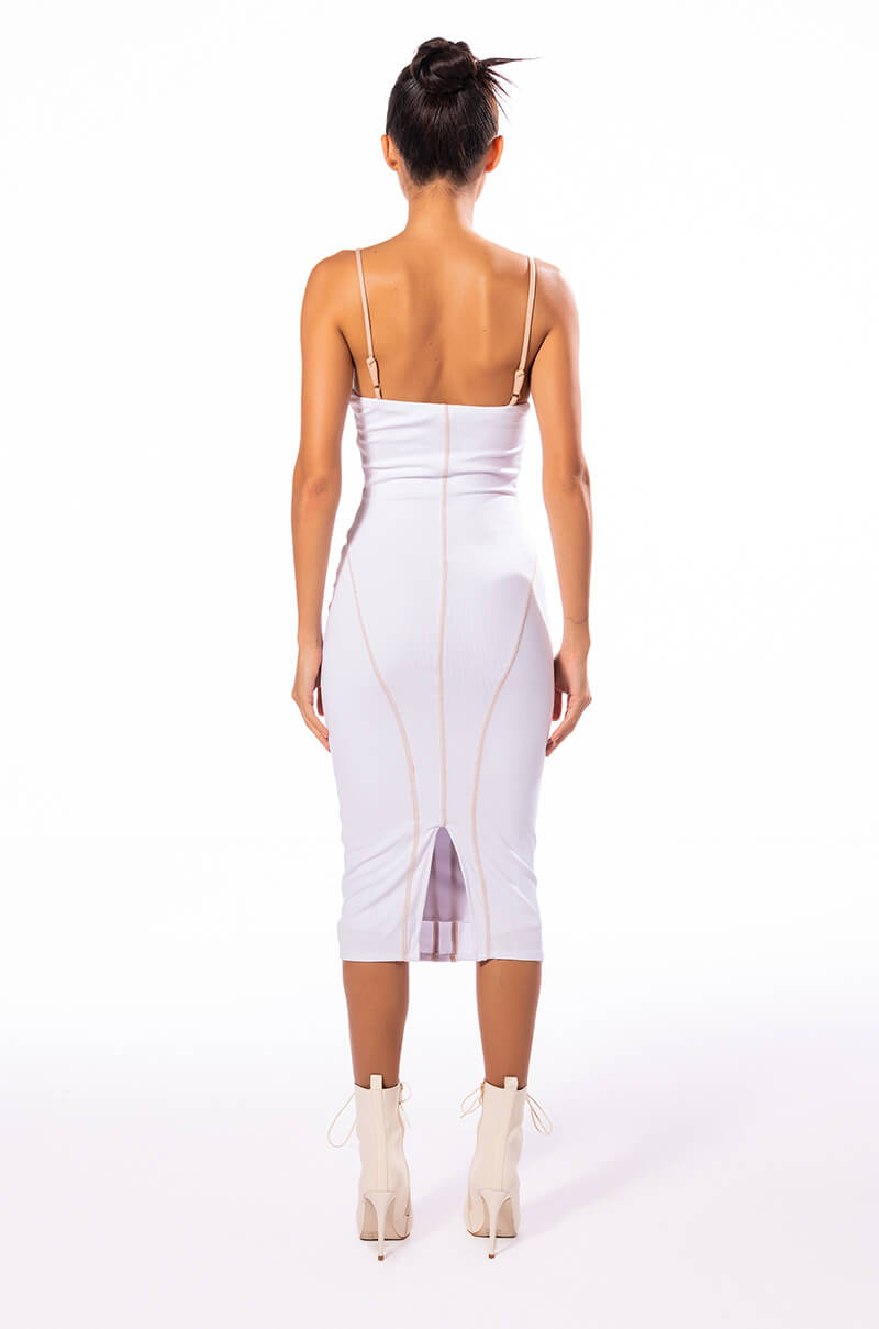 ON MY TEAM MIDI DRESS