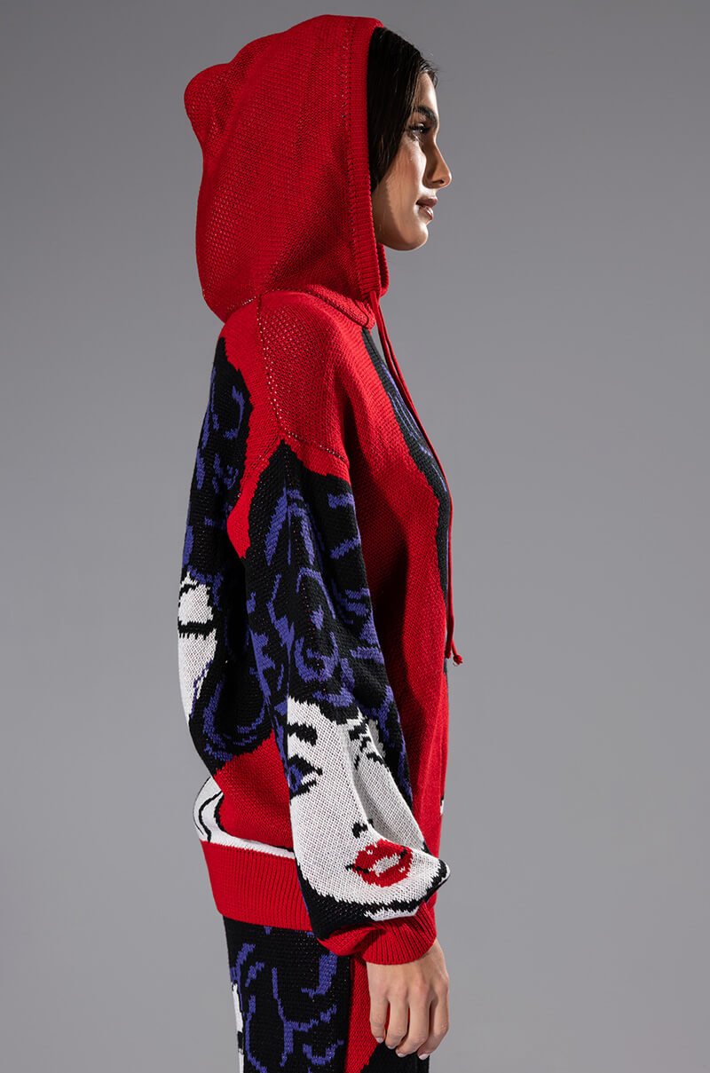 SOUL SEARCHING KNIT HOODIE AND JOGGER SET