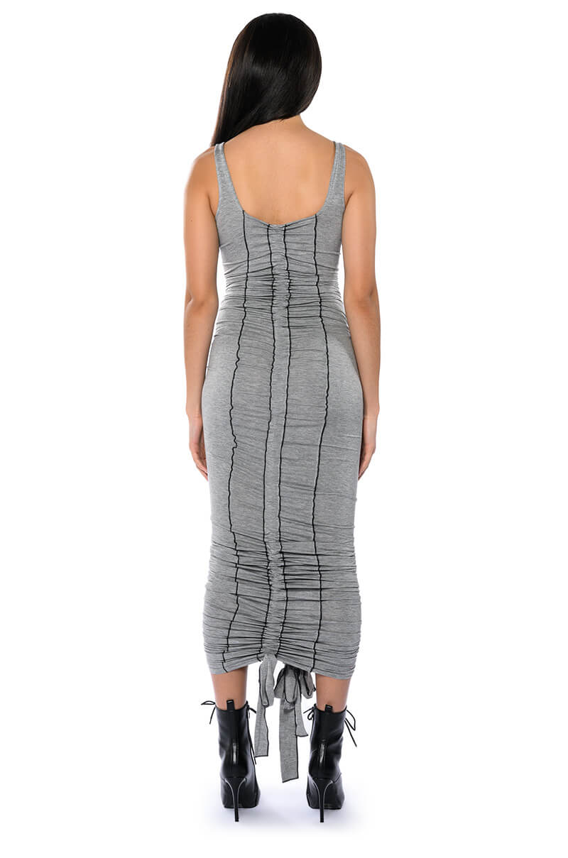 TAKE ME AWAY CINCHED MAXI DRESS